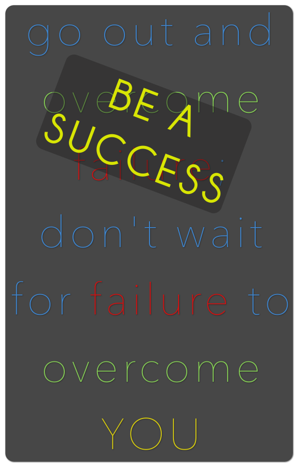 Success, Quote, Failure, Overcome