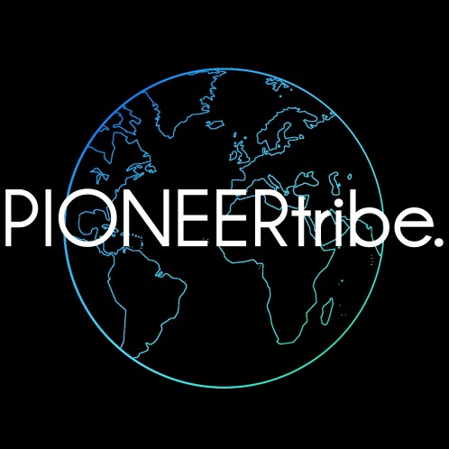 PIONEERtribe blue with black
